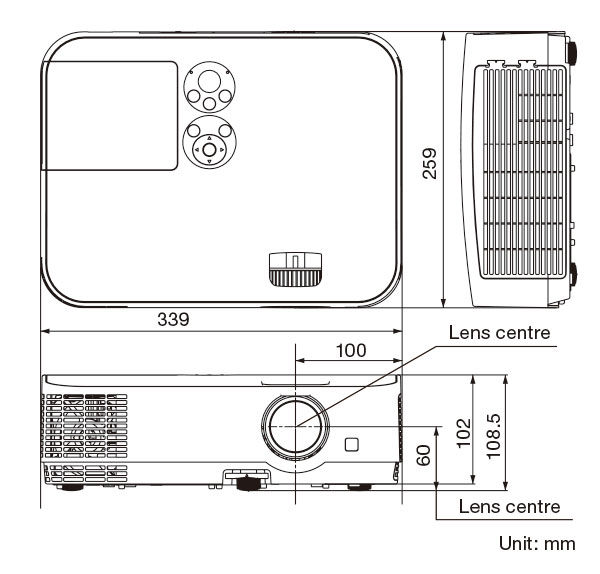 Cabinet dimensions
