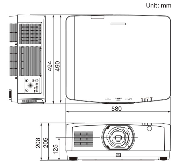 Cabinet dimensions