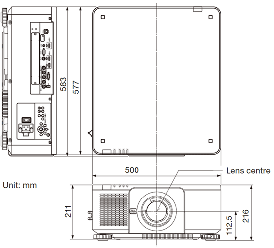 Cabinet dimensions